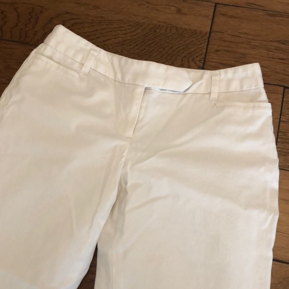 White LOFT ankle pants - Picture 2 of 3